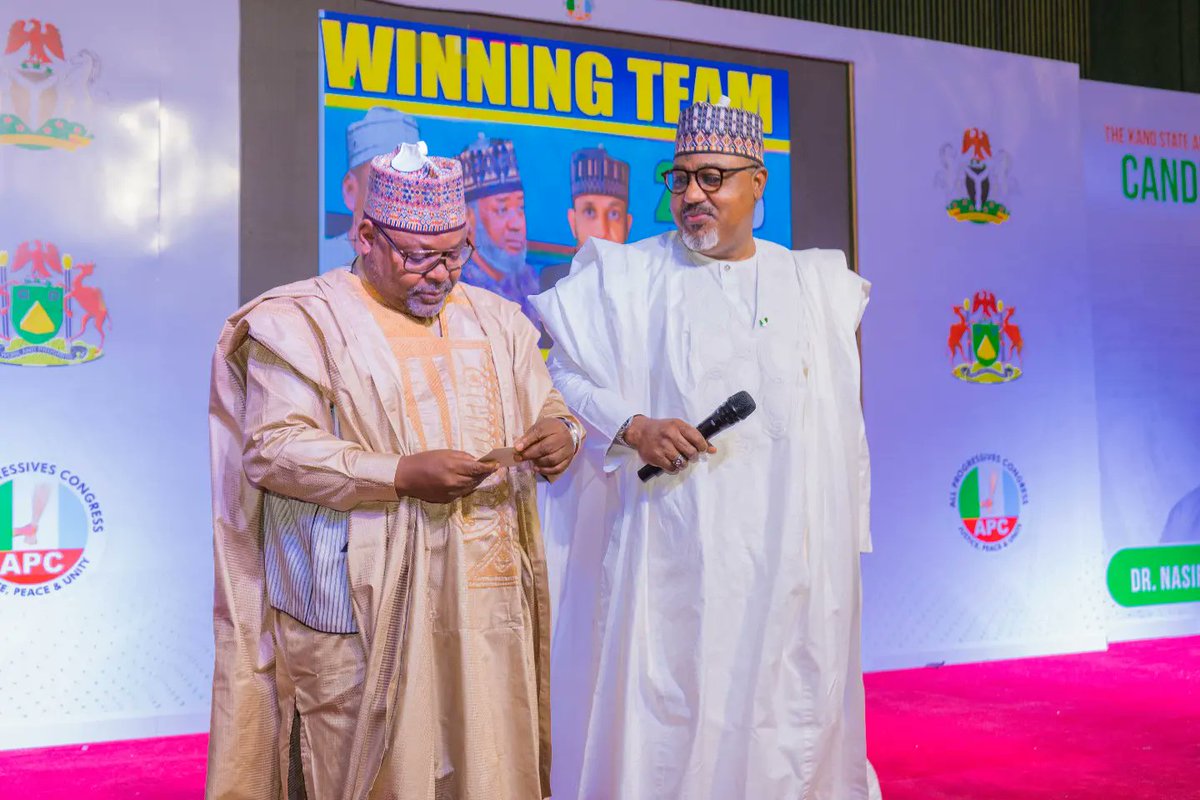 hon_umarelyakub's tweet photo. The presentation of the APC Kano state Governorship candidate and fundraising dinner https://t.co/tqTIkooVvl