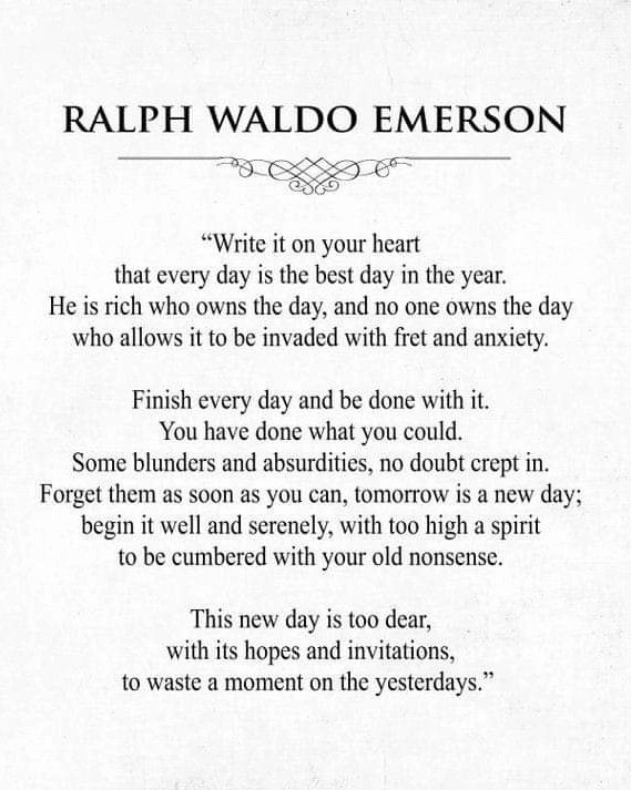 ReginaCSalas's tweet photo. It's a nippy morning channeling #RalphWaldoEmerson 
Own the day! https://t.co/DxTuHXxBdi