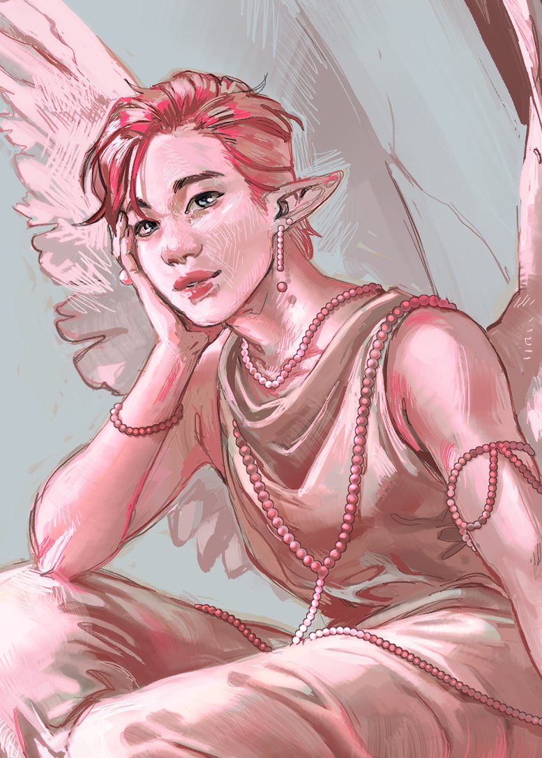 rou_tan_tan's tweet photo. Cupid!Jimin since its close enough to valentines day #bts #jimin https://t.co/BgUg7Dahgh
