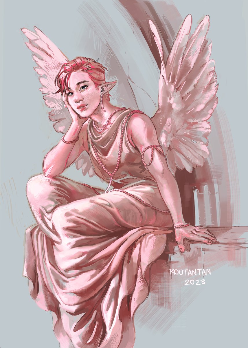 rou_tan_tan's tweet photo. Cupid!Jimin since its close enough to valentines day #bts #jimin https://t.co/BgUg7Dahgh