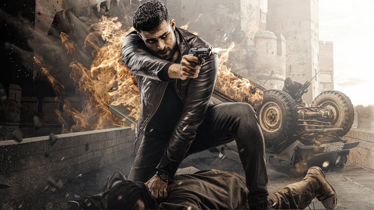 eskoosme's tweet photo. #GandeevadhariArjuna poster without logos
#VT12 https://t.co/vVn0dfphQk