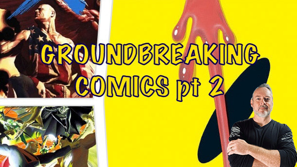 Roman_OT_Empire's tweet photo. LIVE TONIGHT at 5:00pst! I'll be joined by 
@SW_of_Dragons @CopaCatania @LeftEyeEGO
@CosmeticsComics @endikux @thtadthtshldntb
&amp; @StephenRansom47 for Round 2 discussing Ground Breaking Comics! What comics changed the game for you?  Link-https://t.co/O726Y4OQIo #comics #comicstalk https://t.co/gXWzjVp9Xy