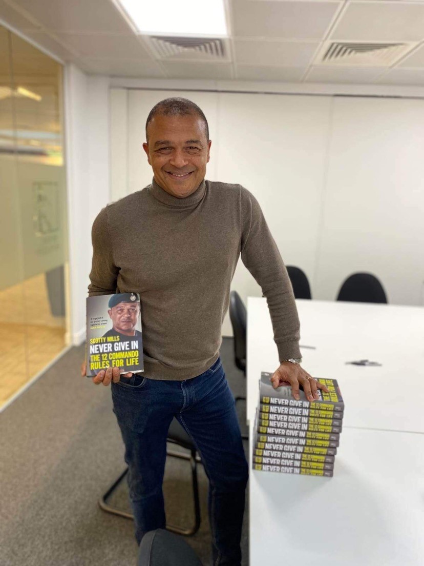 RMA - The Royal Marines Charity (@thermcharity) on Twitter photo Huge thanks to retired RM Major Scotty Mills, who – having served 32 years in the Royal Marines, and in conjunction with book publishers Simon & Schuster – raised over £1,500 for <a href="/theRMcharity/">RMA - The Royal Marines Charity</a> by raffling 10 personalised signed copies of his new book ‘Never Give In’. Huge thanks to retired RM Major Scotty Mills, who – having served 32 years in the Royal Marines, and in conjunction with book publishers Simon & Schuster – raised over £1,500 for <a href="/theRMcharity/">RMA - The Royal Marines Charity</a> by raffling 10 personalised signed copies of his new book ‘Never Give In’.
