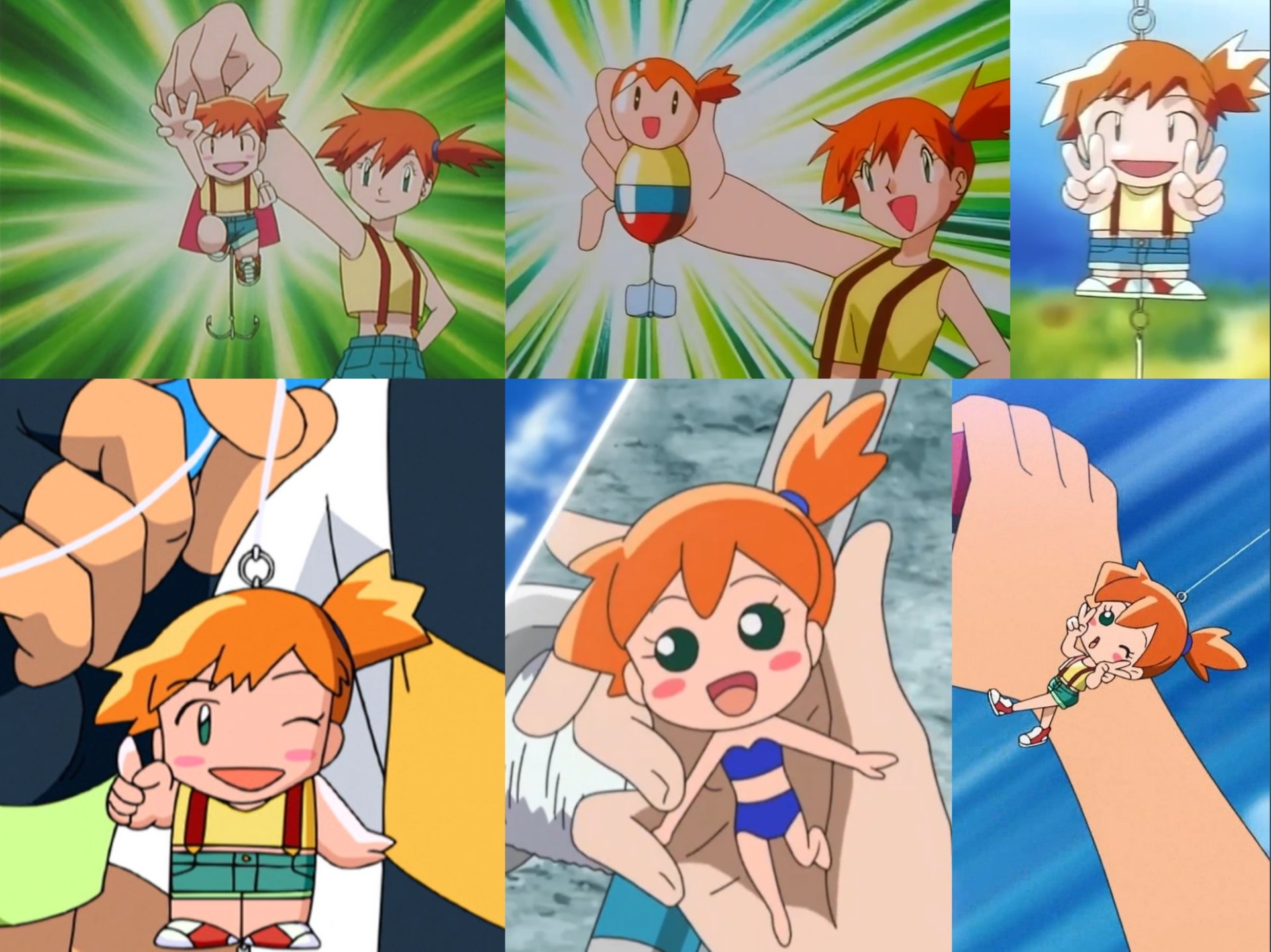 Anipoke Fandom on X: The Misty Special Lure over the years #Anipoke   / X