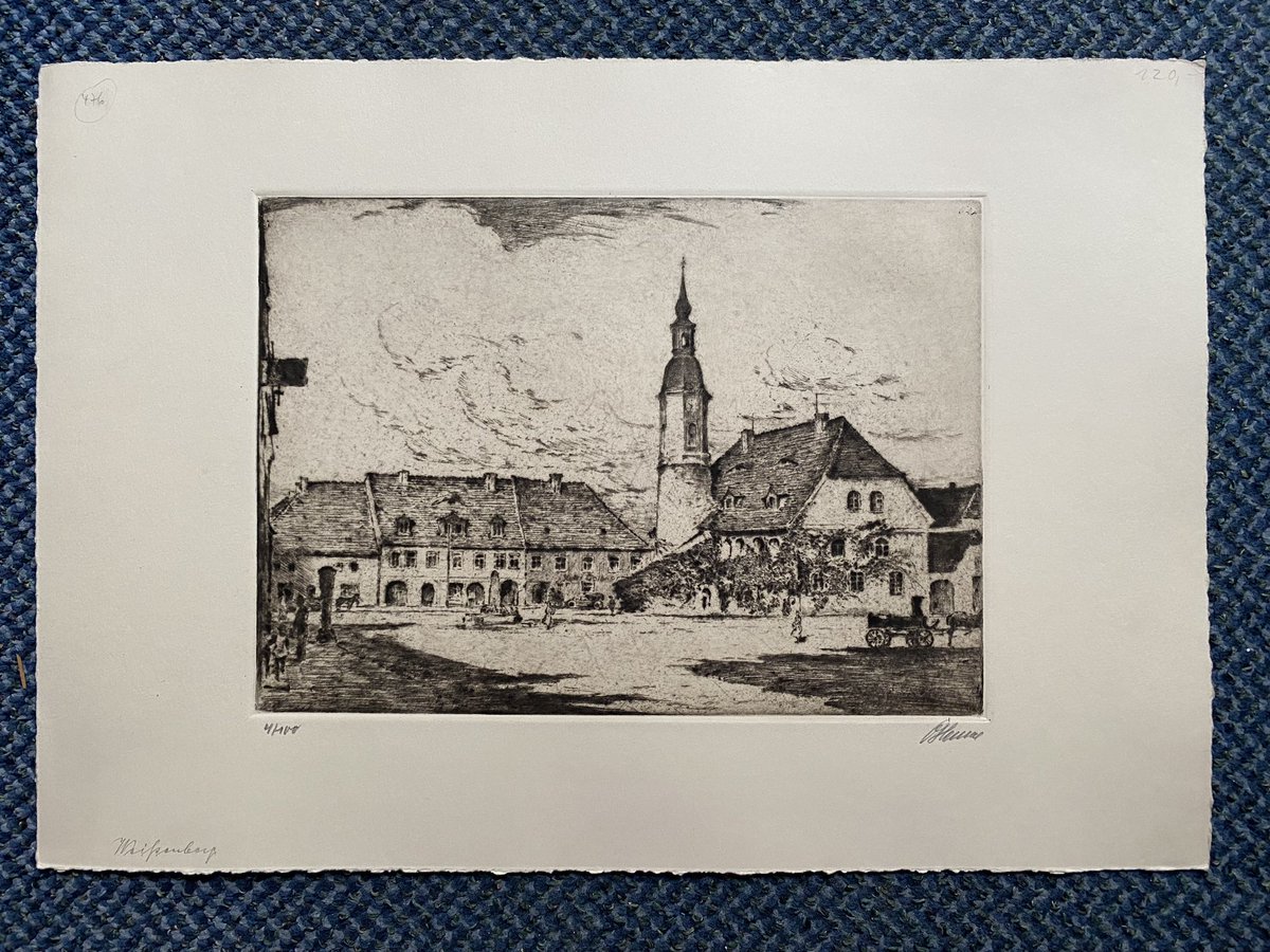 michkunze's tweet photo. Vier schöne Blätter von #ArturHenne, entstanden um 1925/30 auf Büttenpapier, gehen in eine öffentliche Sammlung. Herzlichen Dank aus dem #AntiquariatzumDom in #Bautzen! #Antiquariat #Graphik #Druckgraphik https://t.co/Ni7TuRyKRa