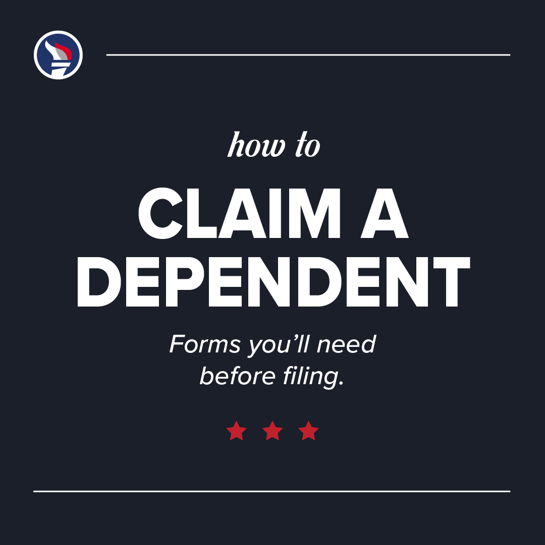 libertytax's tweet photo. Planning to claim a #dependent on your taxes? Check these dependent forms off your list before filing. Have questions? Our 2,100+ offices are waiting to help. Find one today: https://t.co/LLe9dn2kMC https://t.co/Nj8UIY5FVl