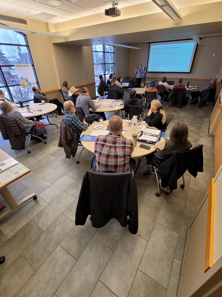 #sdsuextension Bringing the farm to school - producer training.  #sdvalueadded #sdvaadc #farmtoschool #sdlocalfoods