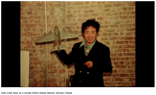 gartenbergmedia's tweet photo. GME licensed scenes of #NamJunePaik from the films of #JonasMekas and #GideoBachmann for #AmandaKim’s feature #documentary NAM JUNE PAIK: MOON IS THE OLDEST TV, world premiering @sundancefest. https://t.co/eSuRcJ9O2f #videoart #experimentalfilm #sundance #koccausa @koccausa https://t.co/GtBQGWcOVa