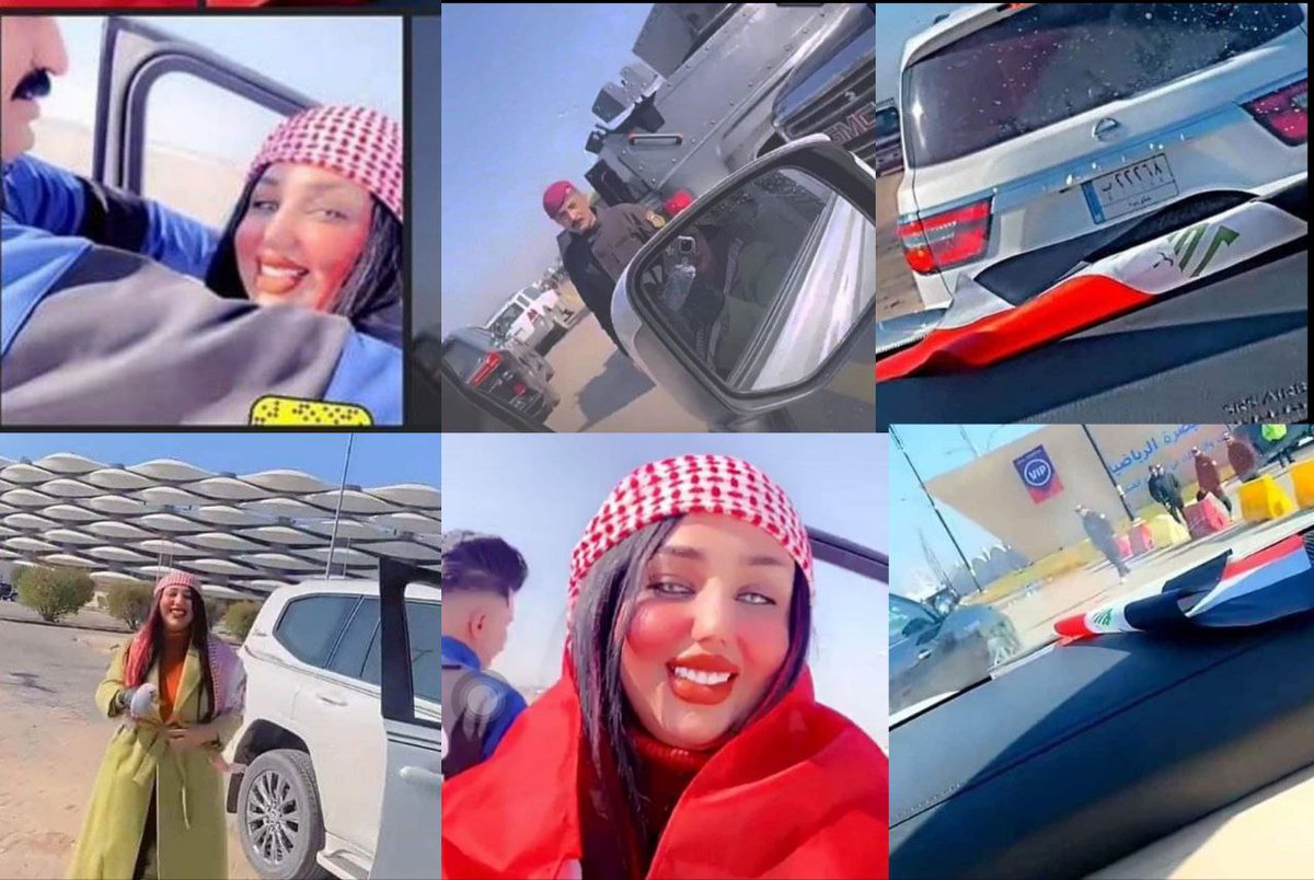 #هيونطة..

سيارة تحمل لوحات حكومية تابعة لديوان محافظة البصرة تدخل المدعوة (عسل ام فهد) وآخريات الى ملعب جذع النخلة وينشرن فديو على سناب يقولن : (بواسطاتي دخلنه على عنادكم) .

- على الجهات المعنية التصرف مع هكذا شراذم قذرة .