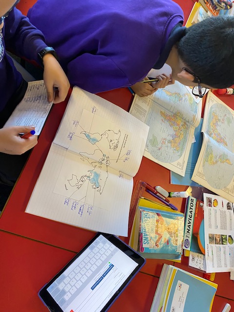 shipley_ce's tweet photo. Year 5 have been busy calculating food miles in geography using atlases and online maps @WeAreBDAT #geography #maps #atlases #foodmiles #workingcollaboratively #mapskills https://t.co/ezhTMsoUpU