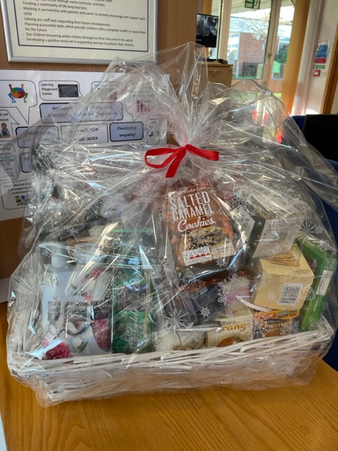 Don't forget to enter the raffle for this fabulous hamper! All funds raised will go towards the Year 6 end of SATs week treat!