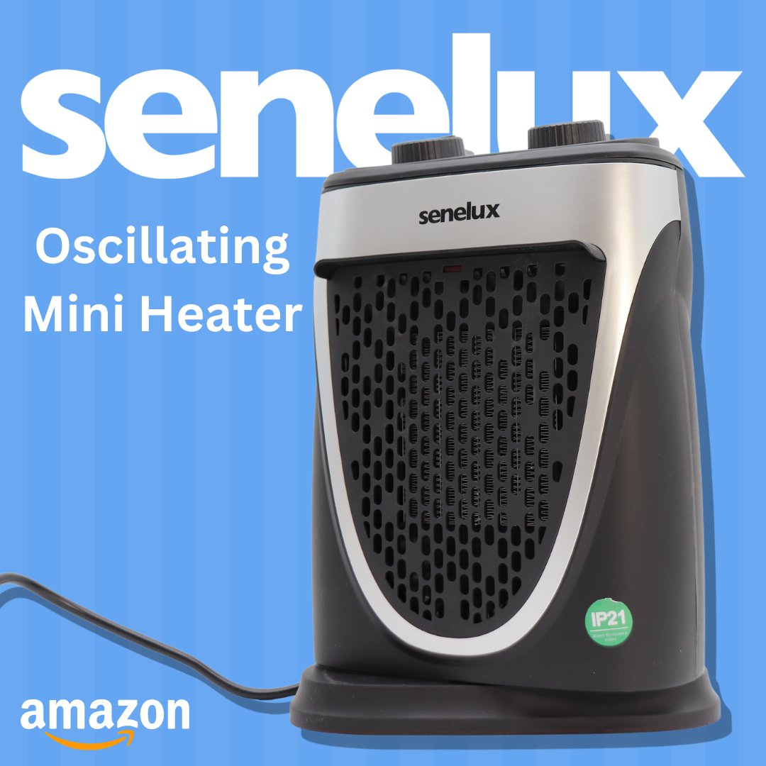 The all-new Oscillating Mini Heater from Senelux.

Available Now.

senelux.co.uk