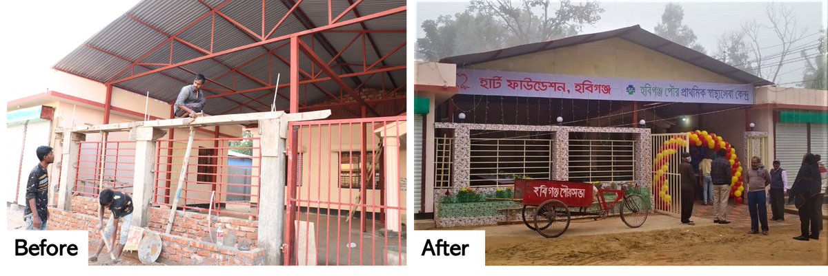 LHSSproject's tweet photo. With LHSS support, the Habiganj municipality opened a primary health care center in #Bangladesh. The center, housed in a renovated building owned by the municipality, provides affordable, quality health services to low-income urban residents. #HealthSystems @USAID_BD @USAIDGH https://t.co/KuOTXqK0Zd