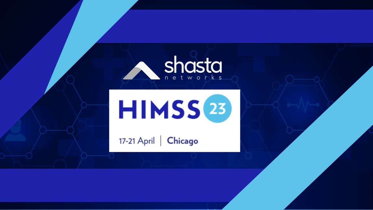 ShastaNetworks's tweet photo. Only 3 more months until #HIMSS23! We'll be at booth 1752 and ready to mingle. 

Who else is attending? 

#HIMSS23 #Interoperability https://t.co/BDQ45ibgm2