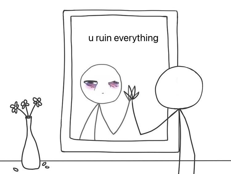 ILLUMINUSNUMBx's tweet photo. i ruin everything https://t.co/4TxdBNLcHU