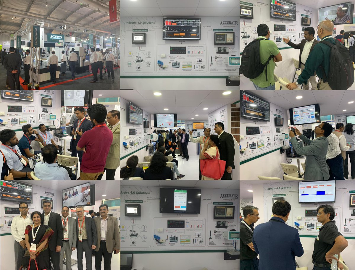 fifthgentech's tweet photo. #TBThursday: Us, with Accurate Sales & Services Pvt Ltd., @IMTEX 2019.
#digitalmanufacturing #quality #Industry40 #machinetools #indianmanufacturing #MakeInIndia #IMTEX2023 #imtex23
https://t.co/zu1ZjNfhtv https://t.co/T2hNHjYqjG