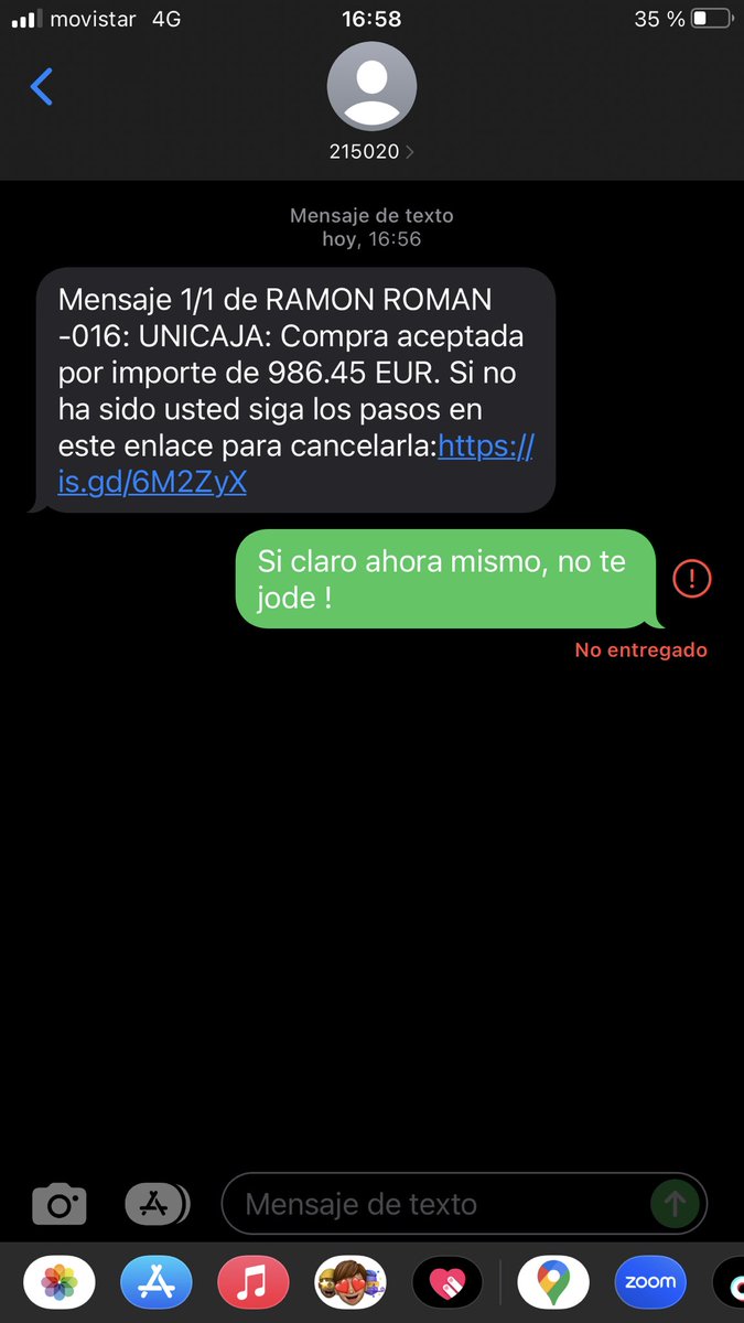 Cada vez es peor el nivel del Phishing 🫣 en serio?