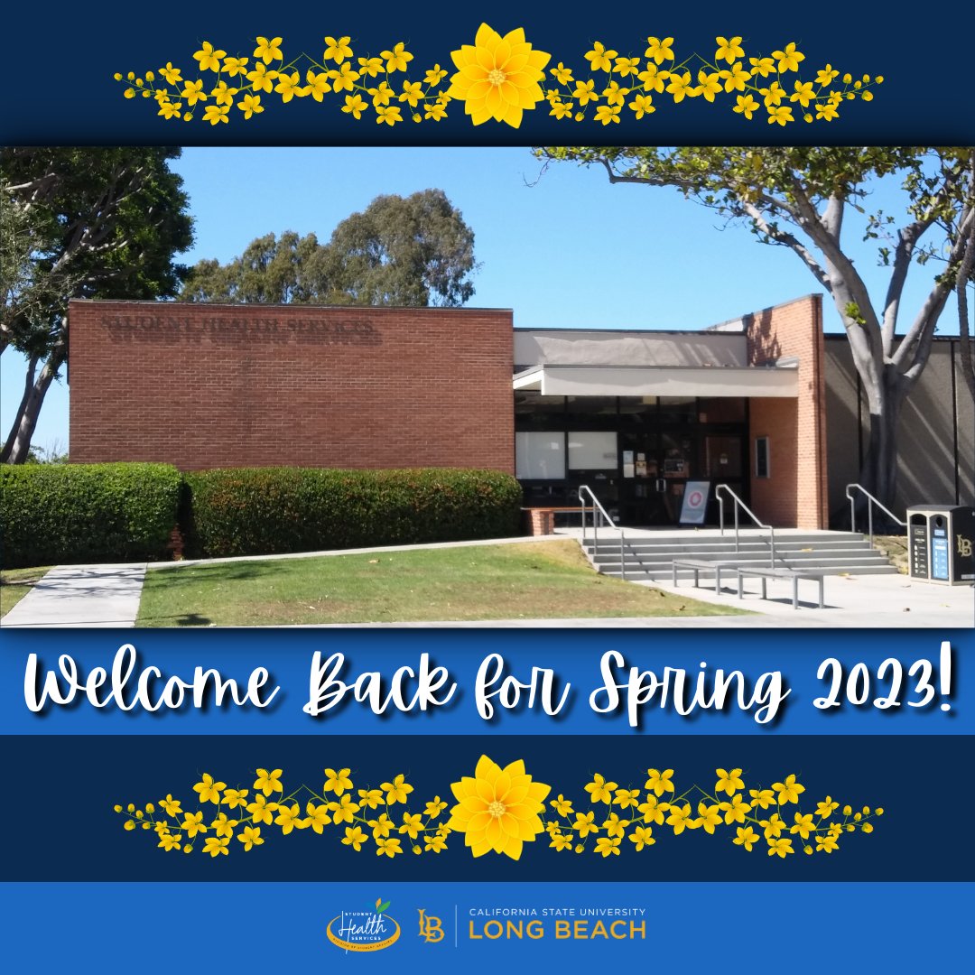 csulbwellness's tweet photo. π» WELCOME BACK π» Long Beach Students! π¦π Here's a brief overview of how Student Health Services serves YOU and your health needs throughout the spring semester. π¨ββοΈπ©ββοΈ All health questions are welcomed!
#gobeach #csulbshs #nobarriers #collegehealth #lbsu #welcomeback #csulb https://t.co/X55mLL4H8q
