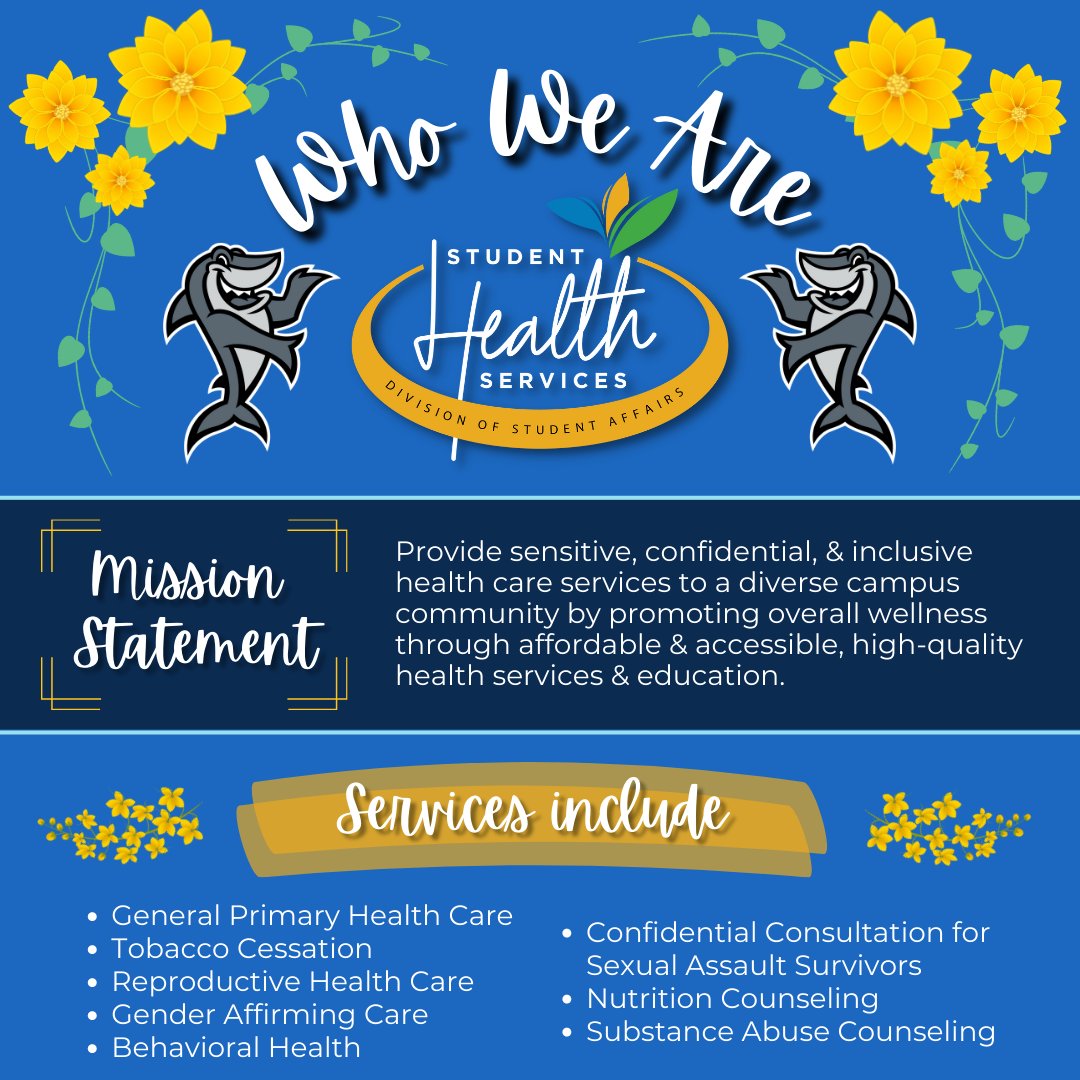 csulbwellness's tweet photo. π» WELCOME BACK π» Long Beach Students! π¦π Here's a brief overview of how Student Health Services serves YOU and your health needs throughout the spring semester. π¨ββοΈπ©ββοΈ All health questions are welcomed!
#gobeach #csulbshs #nobarriers #collegehealth #lbsu #welcomeback #csulb https://t.co/X55mLL4H8q