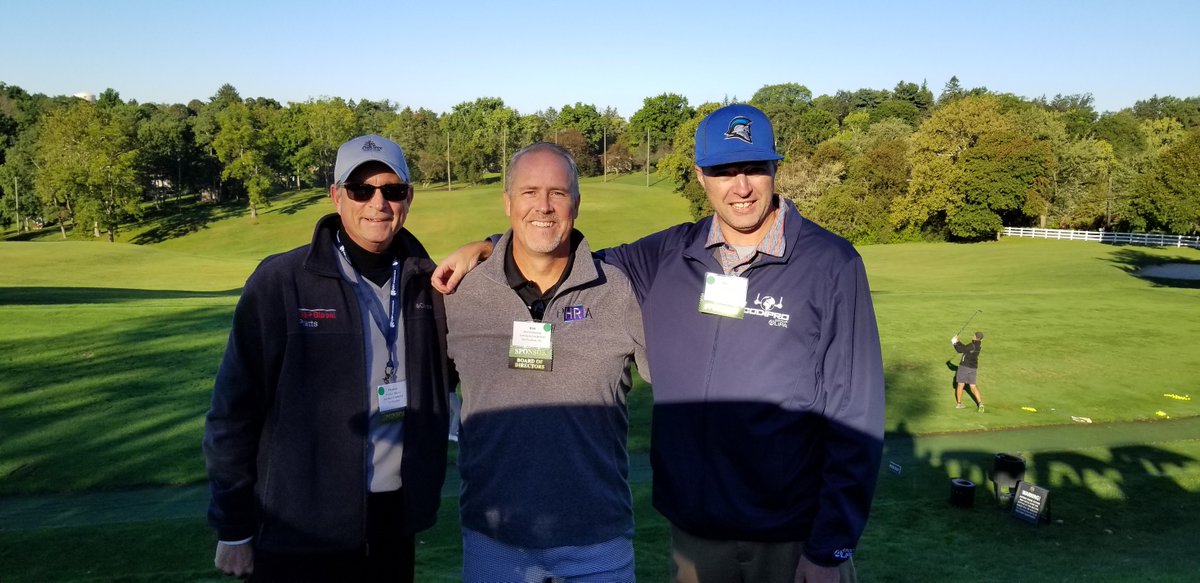 Justifacts's tweet photo. It's been so cloudy and rainy here that our #throwback is from the PHRA Golf &amp; Bocce outing that sales managers Preston, Dan and Dave H attended in 2021 in the nice, warm sunshine https://t.co/zS8MRJDFFv