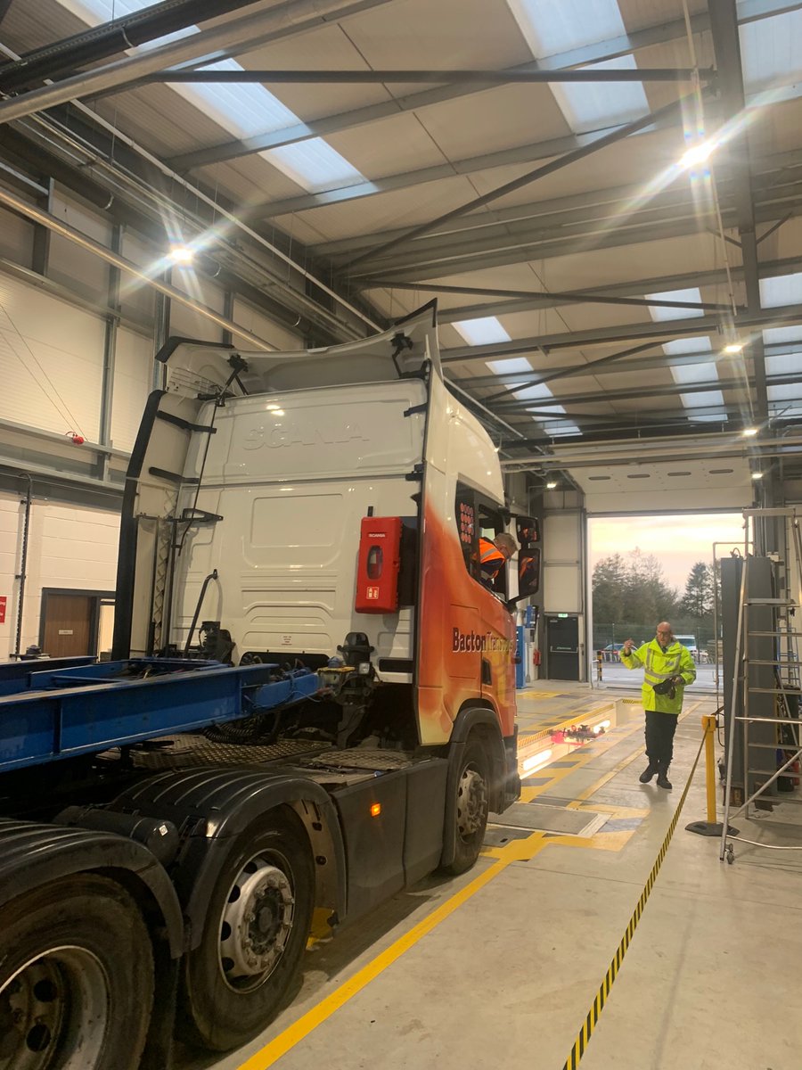TruckEast's tweet photo. Last week the team at Bury St Edmunds completed the first of many MOTs on the new lane. And of course, it passed with flying colours!
If you haven't already, make sure to book your truck MOT in with us.
#TruckEast #Scania #MOT #TruckTesting #EverythingWorks. https://t.co/4G7UrJ3ELY
