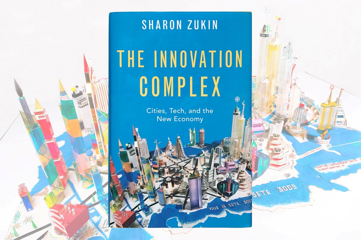 AIA_NewYork's tweet photo. What is the innovation economy, and how does it shape NYC? Join us Jan 24, 6pm for a conversation with Sharon Zukin and @albybocanegra on The Innovation Complex (@OxUniPress), a book exploring progressive tech, startup culture, and green trends: https://t.co/sa0DpiD4EB https://t.co/pqYk4kcHrX