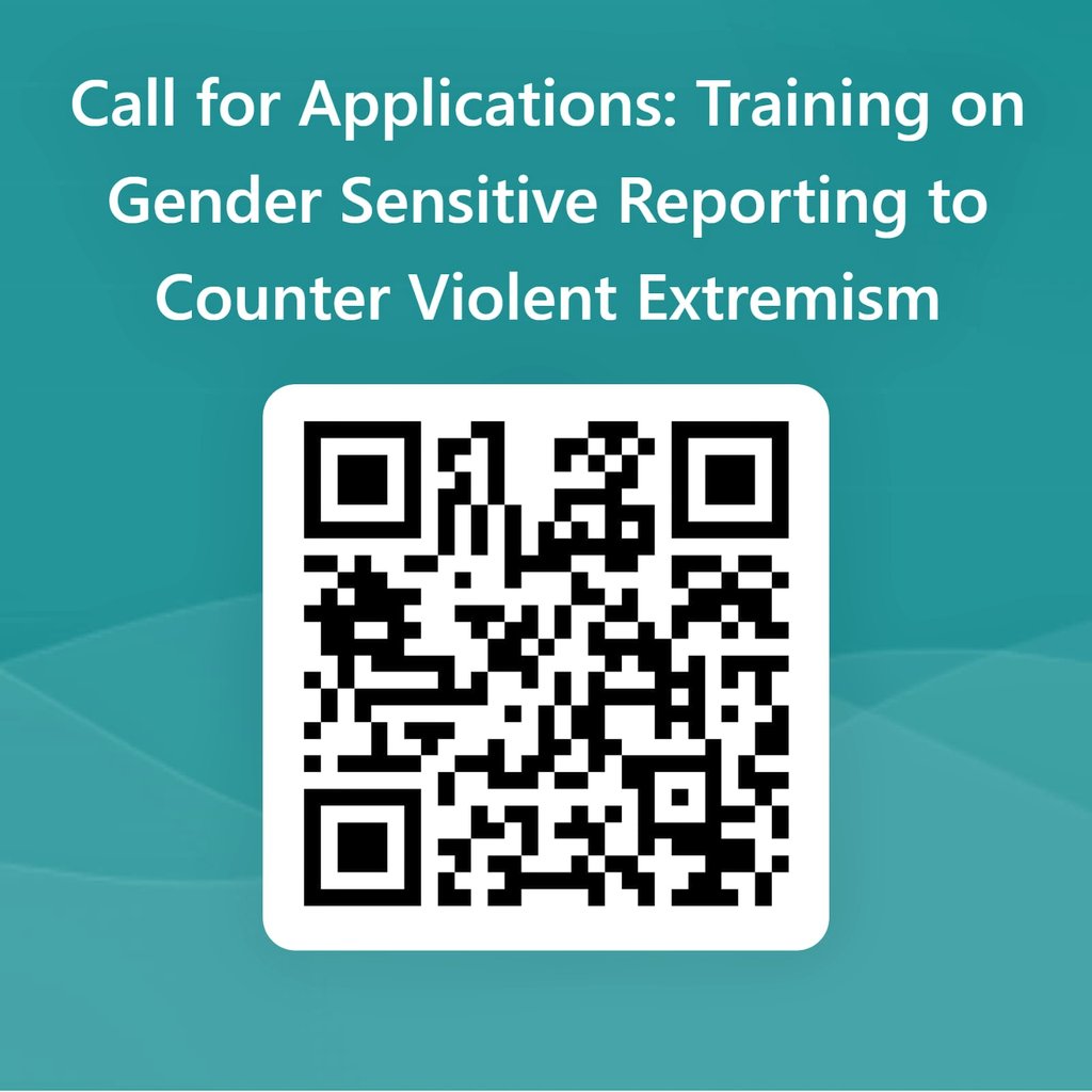 IGAD_CEPCVE's tweet photo. Call for applications to participate in regional training of media practitioners on adoption of gender sensitive reporting to counter violent extremism. Apply at: https://t.co/Avyp7WR3di https://t.co/CtejzvAEwH