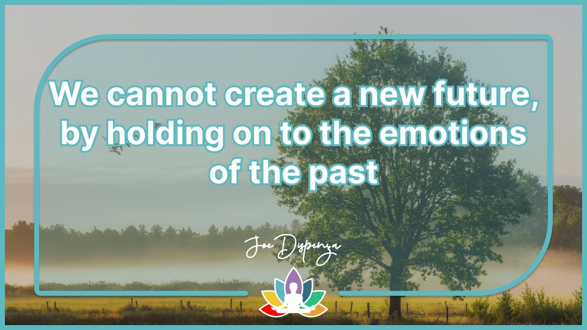 We cannot create a new future, by holding on to the emotions of the past
#JoeDispenza #Quotes #MindBodySpirit #LifeForceEnergy #Spirituality #Consciousness #SpiritualKnowledge #SpiritualAwakening