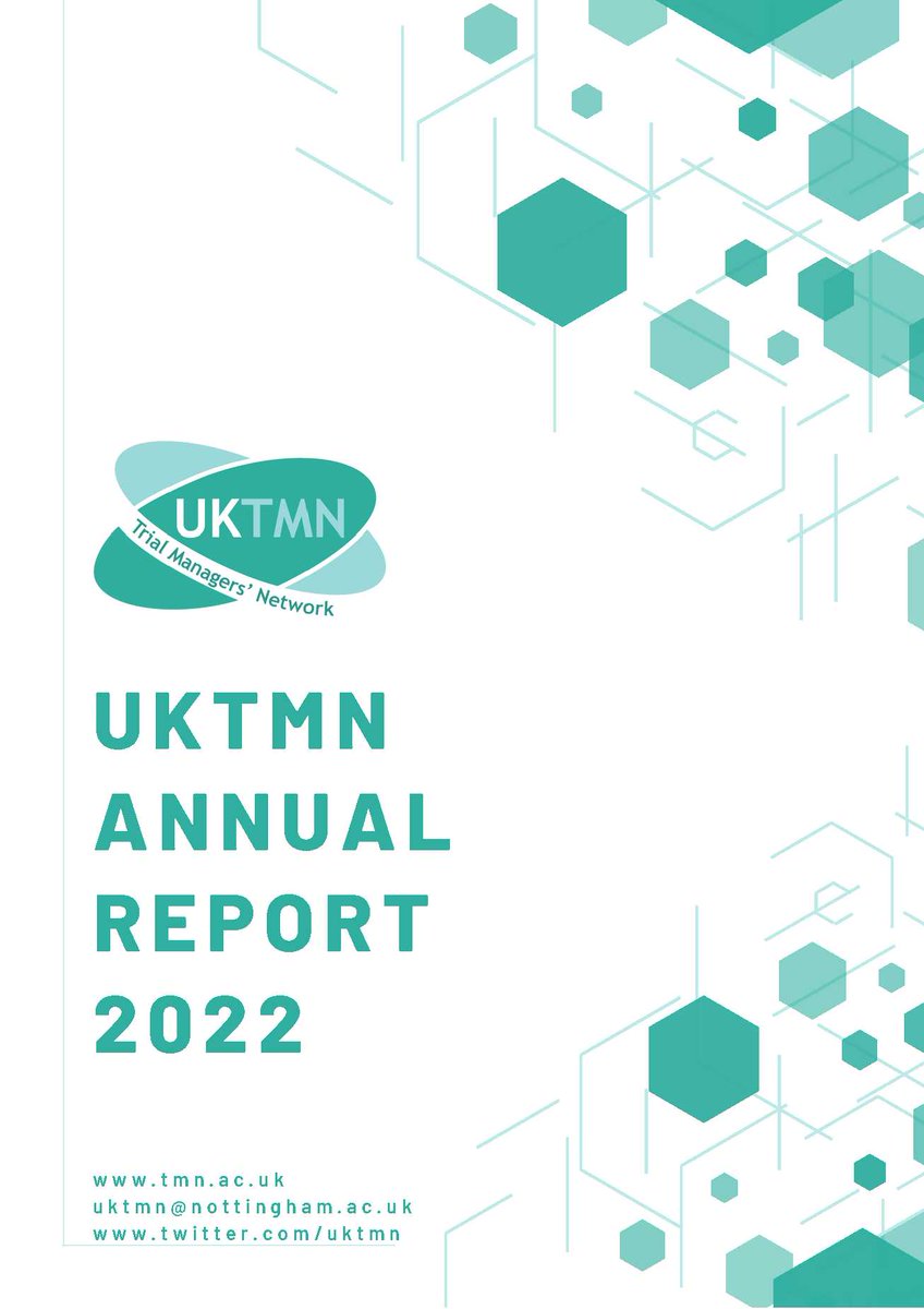 UKTMN's tweet image. It's always good to look to the future, but what about reflecting on your past achievements?! 

We are delighted to share our #UKTMNAnnualReport2022 - a great round up of a brilliant year for the #UKTMN and #trialmanagers

Please share! tmn.ac.uk/articles/uktmn…
#UKTMN2022