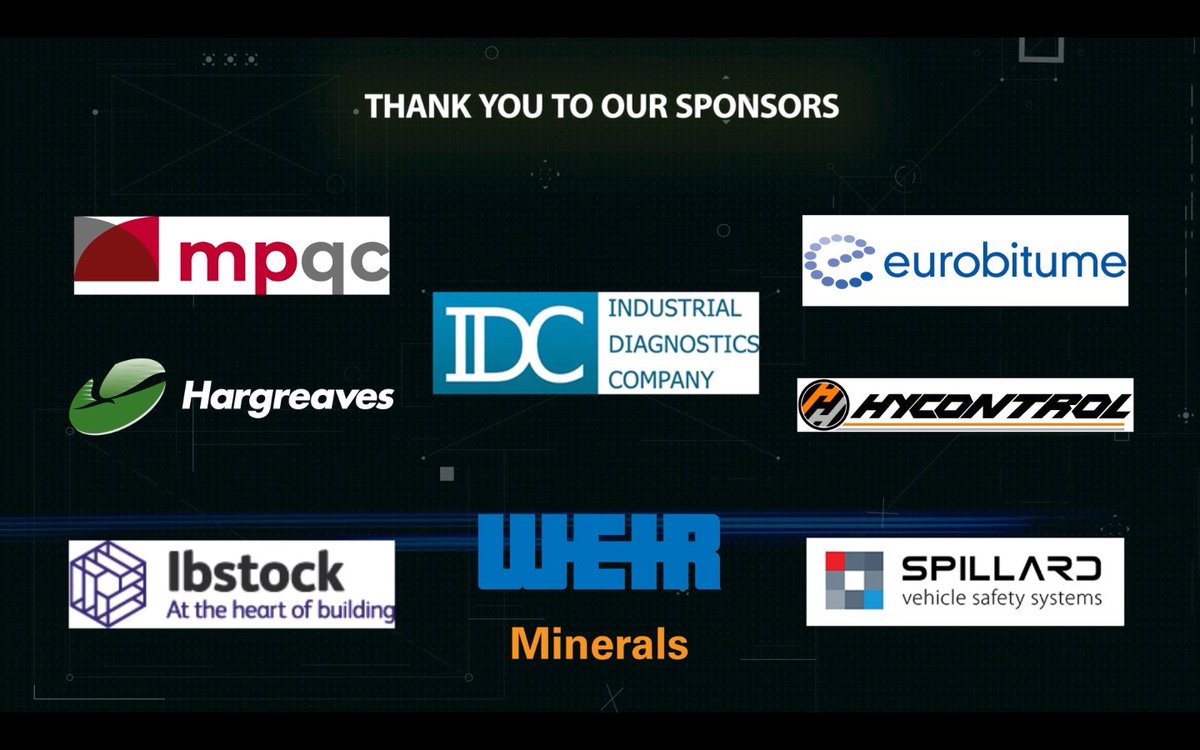 MineralProduct's tweet photo. THANKS to our headline sponsor @IDC_Company and award category sponsors @Weir_Minerals, @MPQC_ , @hargreaves_plc, @Hycontrol, @eurobitume, @ibstockbrick and @spillardsafety. Thank you also to our delegates and the team behind the scenes making the show a success!
#MPAHS22 https://t.co/mFvBUBQ9Gu