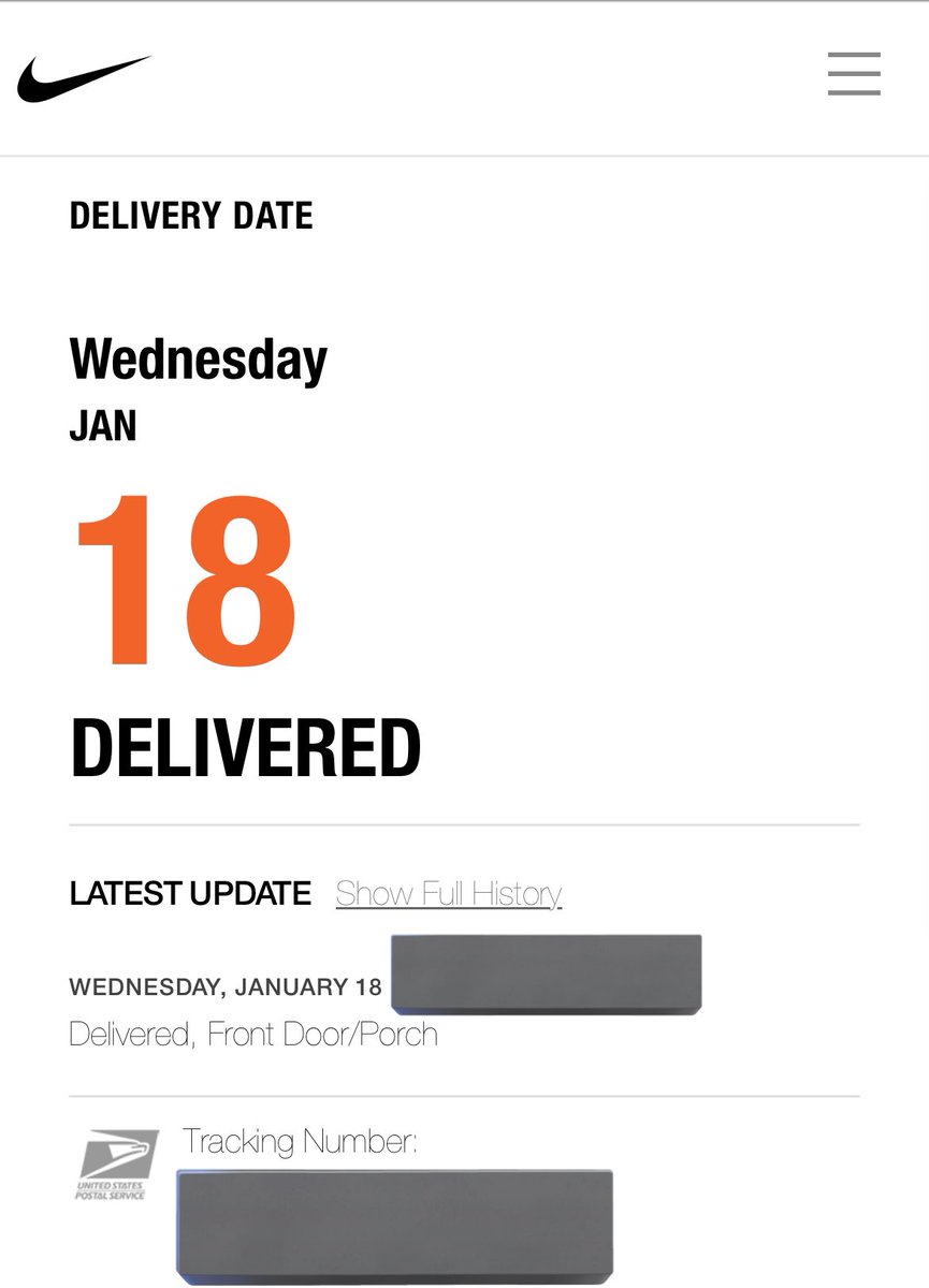 snkrs delivery time