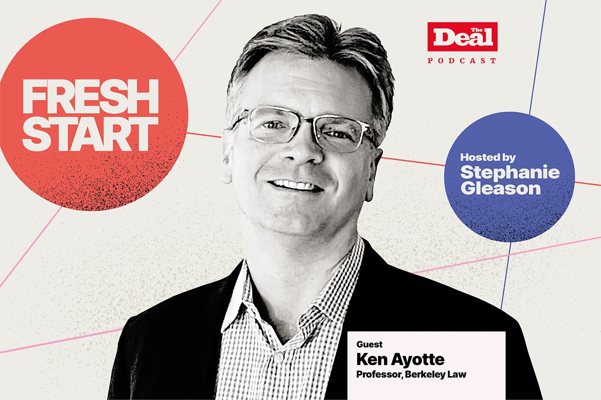 TheDealNewsroom's tweet photo. Listen to the latest Fresh Start #podcast with @stephgleason, where @BerkeleyLaw professor @k_m_ayotte discusses the way controversial out-of-court #restructuring deals are influencing Chapter 11 transactions. #bankruptcy https://t.co/O5JX7zH3NM https://t.co/1jdVKUNX5t