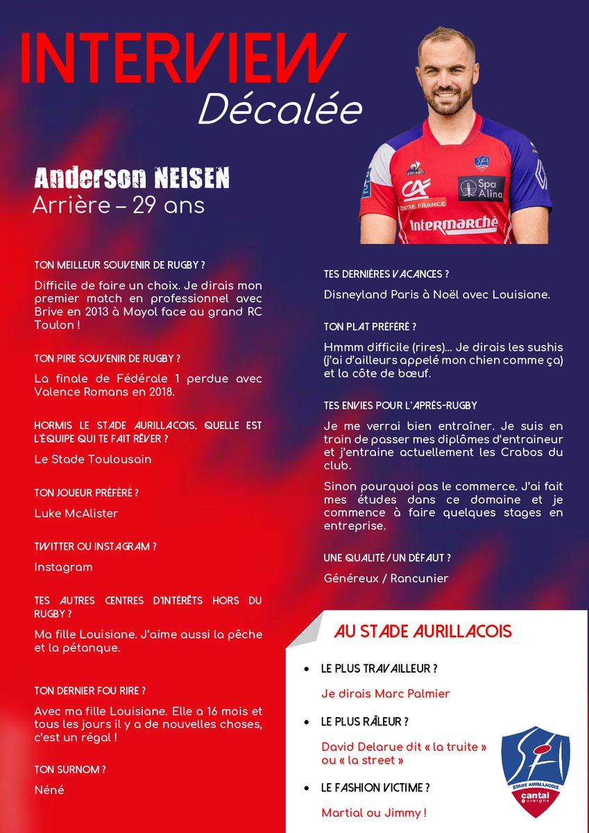 Stade Aurillacois Cantal Auvergne tweet media