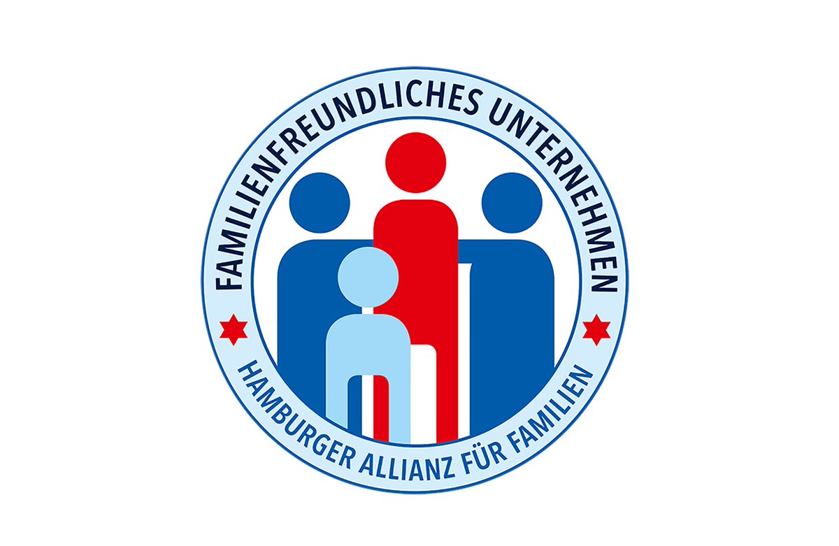 The new year already had some great news in store for us: The Hamburg Alliance for Families awarded us the Hamburg Family Seal, an official distinction for being a family-friendly company 👩‍👩‍👧‍👦 More info on the award and how we work in our new blogpost: bit.ly/3GGejUU