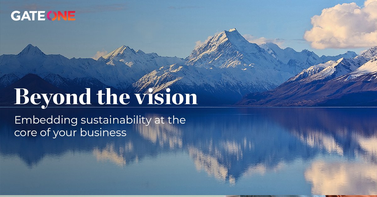 Our new report, “Beyond the vision: Embedding sustainability at the core of your business”, uncovers where businesses are on their sustainability journey and the critical factors needed to implement a successful ESG strategy. Read the full report here: gateoneconsulting.com/beyond-the-vis…