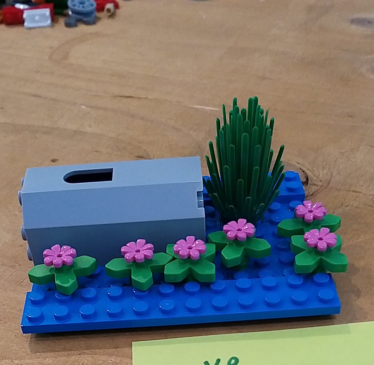 First ever LEGO Serious Play session today. Thanks to <a href="/RichProwse/">Rich Prowse</a> for supportive facilitation and a great soundtrack 😃