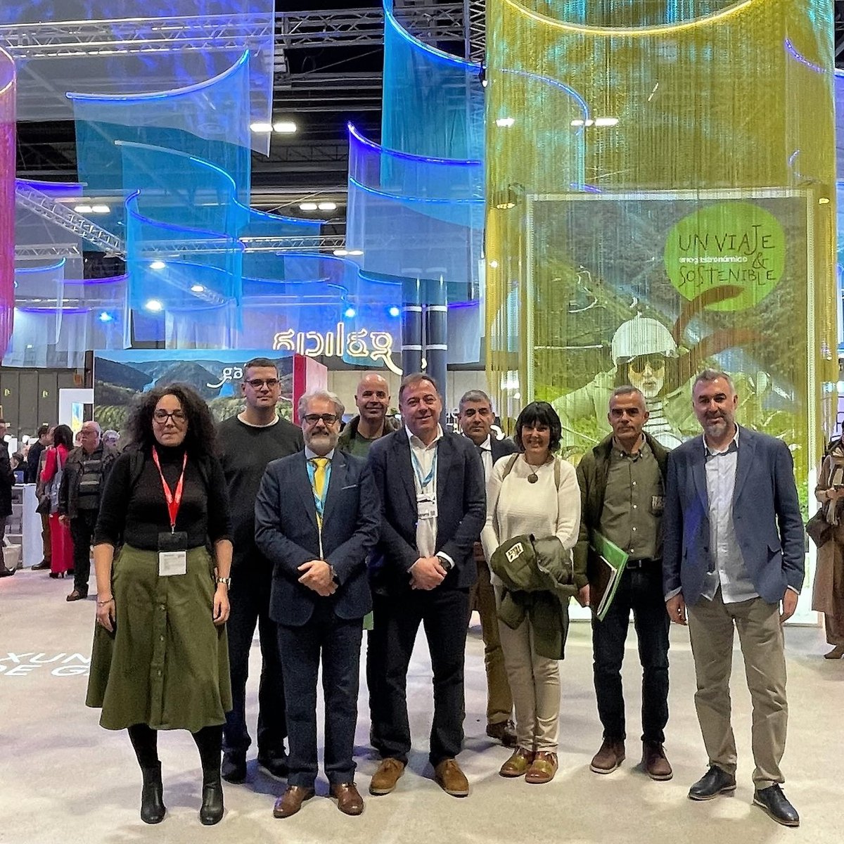 TurislabG's tweet photo. #Fitur2023 está deixando boas sensacións e sementando conexións de futuro! 

Networking de altísimo valor nestas dúas xornadas. Seguimos! Queda camiño por andar!👣

@fitur_madrid #unviajesostenible #AcelerandoDesdeOCoñecemento #TurisLab #aceleradora #galicia #talento #innovación https://t.co/1ogu3P1WA3