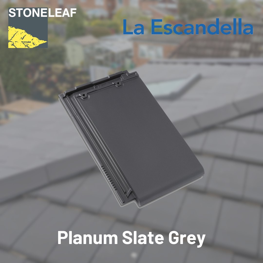 StoneleafSlates's tweet photo. The Planum Slate Grey 
The most popular tile in the low pitch market due to its size, strength and lightness. 
Find the whole range on our website: https://t.co/R9Xj655jgU

#Stoneleaftiles
#Planumrooftiles 
#roofingtheworld 
#LaEscandella https://t.co/U9zKyWOryP