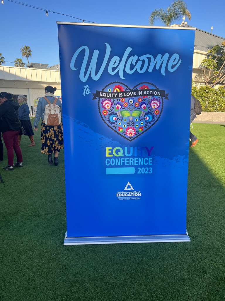 Pepper Drive School and Santee District staff are learning and connecting today at the 2023 Equity Conference #santeesd #Equityisloveinaction