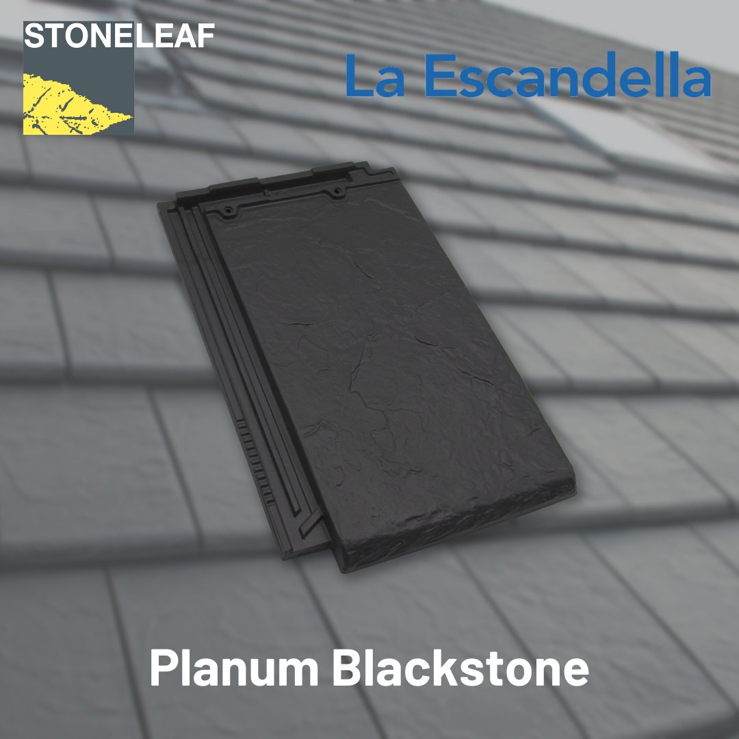 StoneleafSlates's tweet photo. The Planum Blackstone
The most popular tile in the low pitch market due to its size, strength and lightness. 
Find the whole range on our website: https://t.co/R9Xj655jgU

#Stoneleaftiles
#Planumrooftiles 
#roofingtheworld 
#LaEscandella https://t.co/SaQe57WCRb