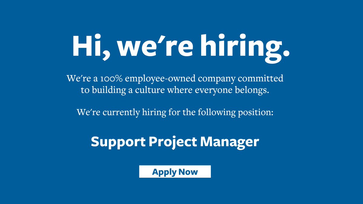 lullabot's tweet image. JOB POST: Support Project Manager. 

We&apos;re looking for someone who has a combination of technical acumen and the ability to lead multiple teams to join our team!  Sound interesting?

Learn more about the position &amp;amp; apply here: bit.ly/3ZGQUeJ 
#drupaljobs #remotework