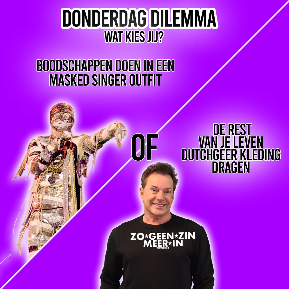 gerardjoling's tweet photo. Een dilemma 🤔

Wat kies jij? 😀

Laat het weten in de comments ↩️ https://t.co/KpekxiFU2H