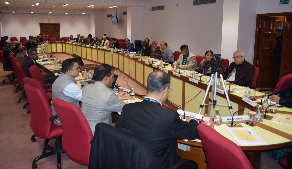 PrinSciAdvOff's tweet photo. The Office of the Principal Scientific Advisor to the Government of India conducted the 22nd meeting of the Prime Minister’s #Science, #Technology, &amp; #Innovation Advisory Council at Vigyan Bhawan Annexe today.

#PMSTIAC https://t.co/1ySNMWFKY0