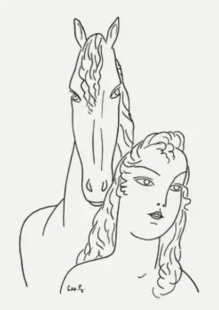 HumorArtsMuseum's tweet photo. Woman and Horse
Leo Gestel, 1891, Ink on paper
Original at Rijks Museum

Gestel, a Dutch painter who experimented with cubism, expressionism, futurism, and post-impressionism was - as well as Piet Mondrian, one of the leading artists of Dutch Modernism. https://t.co/mtmlmhh7IK