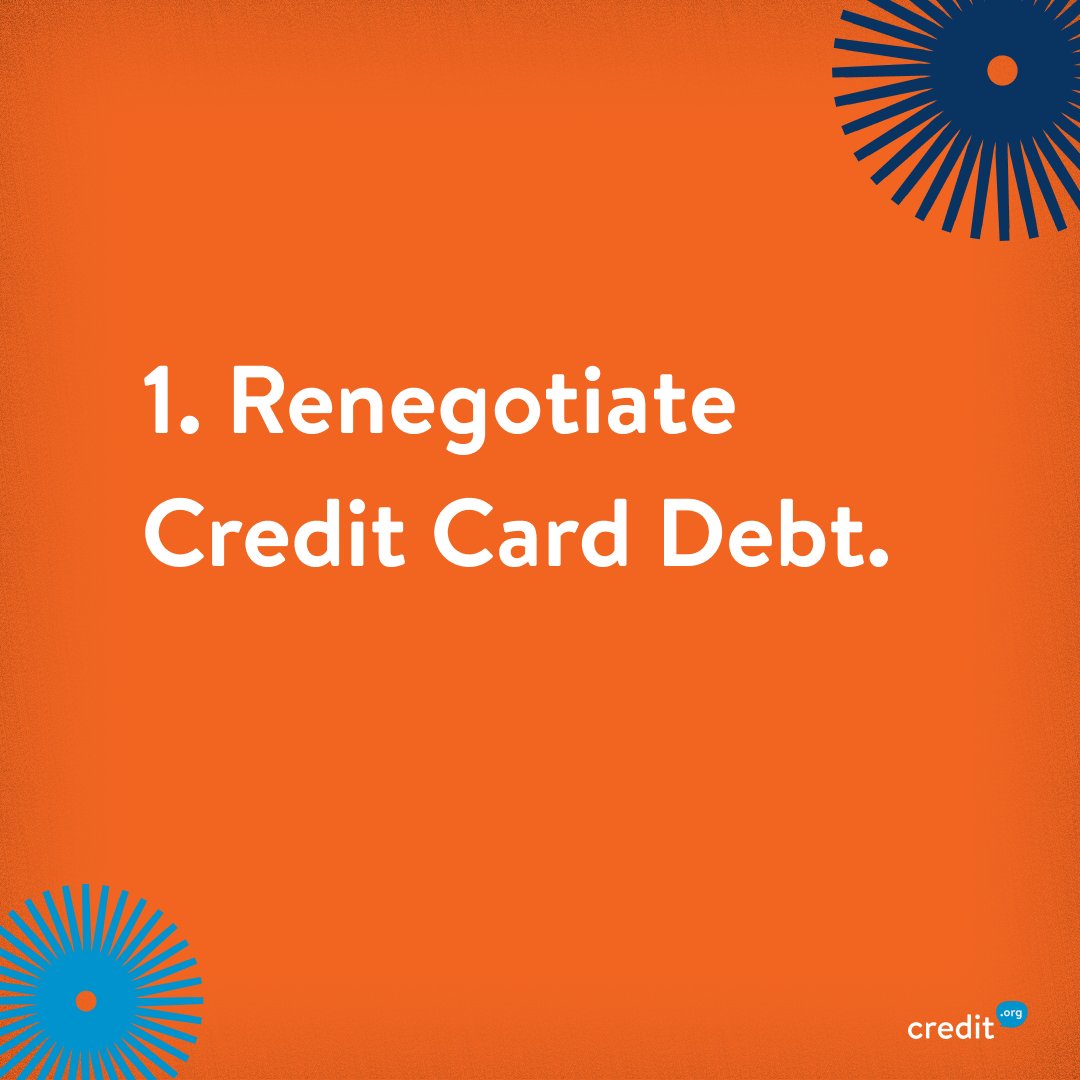 CreditDotOrg's tweet photo. Being in debt can be stressful, but we're here to help you achieve this goal in 2023. 

1. Renegotiate your credit card debt.
2. Create a family budget, and share it.
3. Don't give up, keep making those payments. 

Click the link!

#getoutofdebt

https://t.co/Vs5LaFcxtw https://t.co/hVUTsulo3a