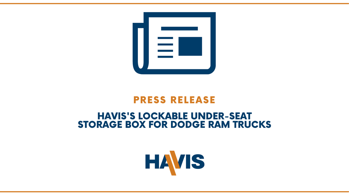 havisinc's tweet photo. Learn more about Havis's Lockable Under-Seat Storage Box for @Dodge Ram Trucks, C-SBX-106, with our newly published press release: https://t.co/tJnHNNXyib

#HavisEquipped #HavisRugged #HavisMustHaves #AmericanMade #MadeinUSA #dodge #dodgeram #mobileworker #ramtruck #ramtrucks https://t.co/fxHPJ8XHZg