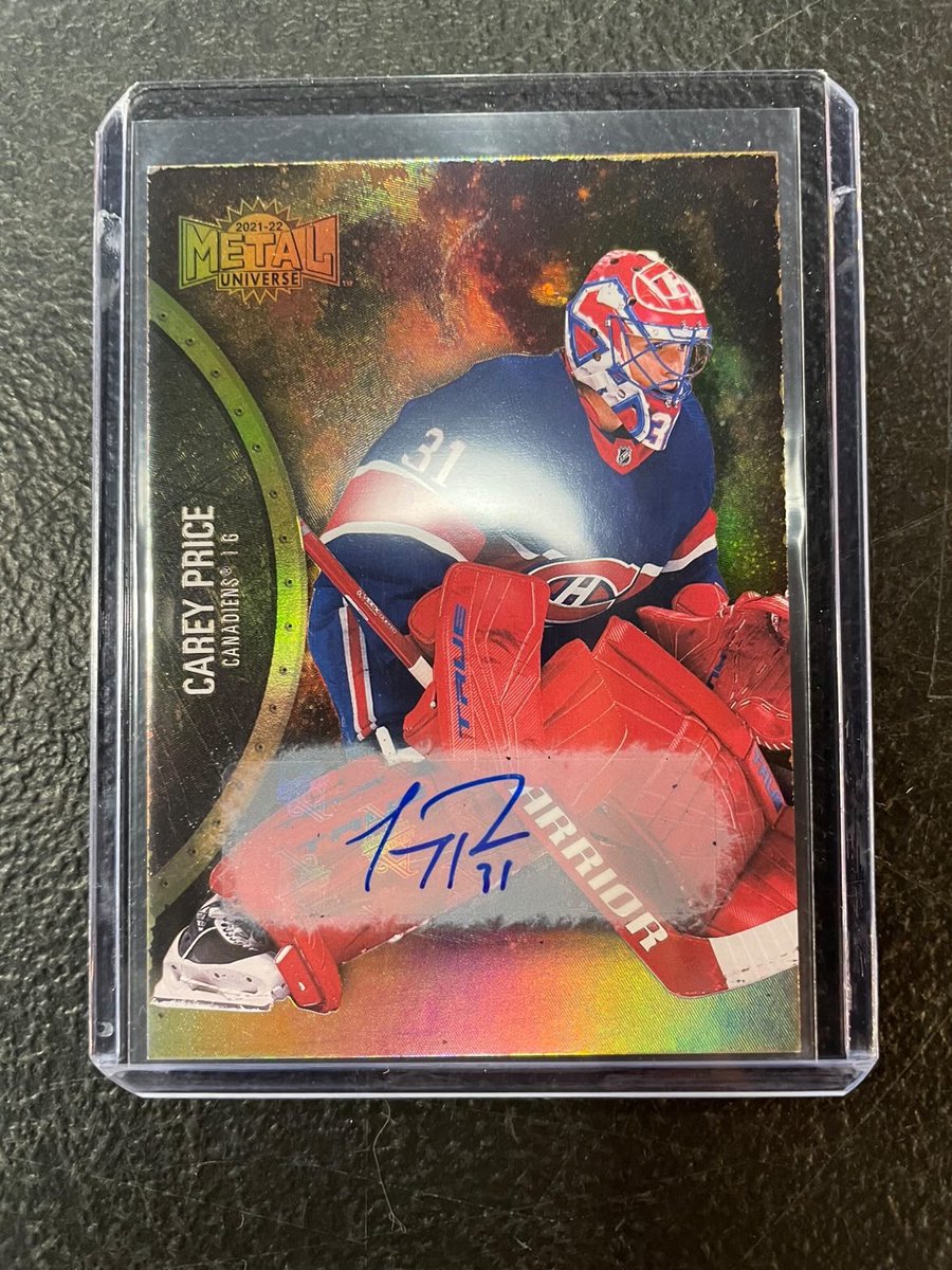 GameBreakersSC's tweet photo. What a couple of hits from this week’s latest @UpperDeckHockey release, Skybox Metal. https://t.co/ZlFxQQridJ