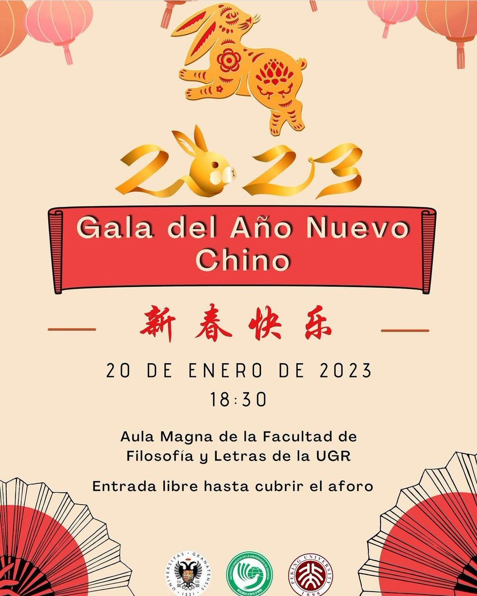 SedaBambu's tweet photo. 新年快乐! 🐇🐇🐇 Gala de Año Nuevo Chino de @iconfuciougr - 20/01/2023 18:30 Aula Magna de Filosofia y Letras, Granada

#sedabambú #sedaybambú #sedabambu #sedaybambu #musicachina #confuciogranada #institutoconfuciogranada #chinesemusic https://t.co/h04abqI2a0