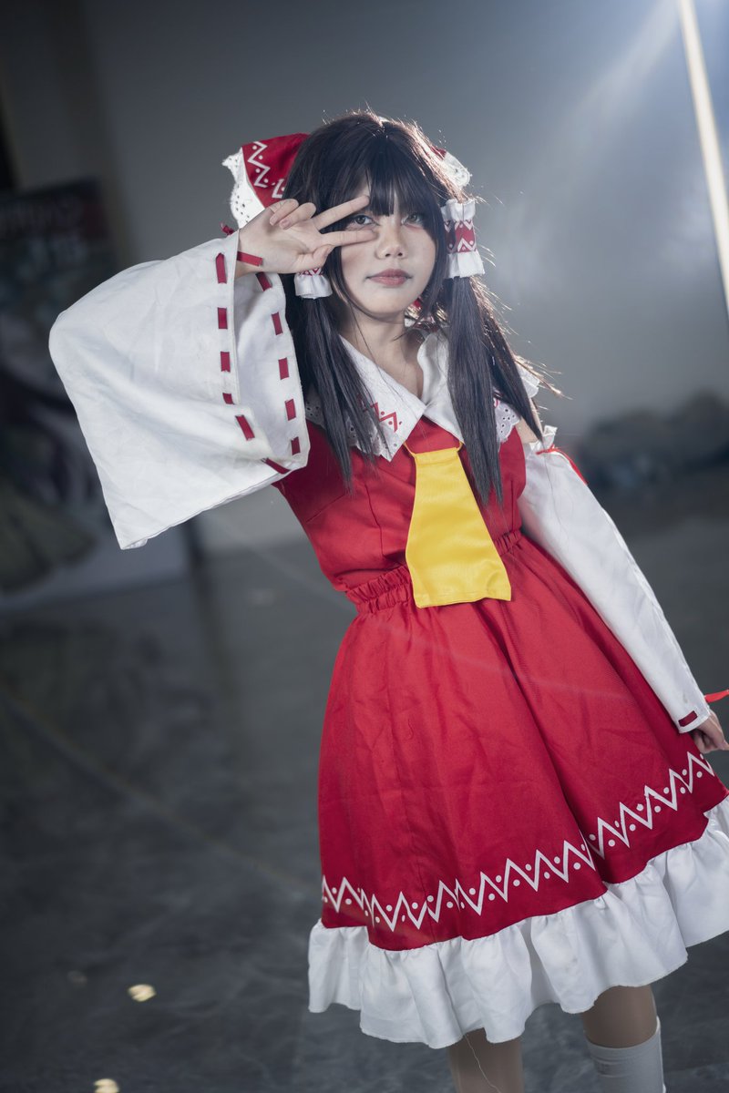 Alanorchid's tweet photo. #東方Project #博麗霊夢 #cosplay https://t.co/MGngvW9dfz