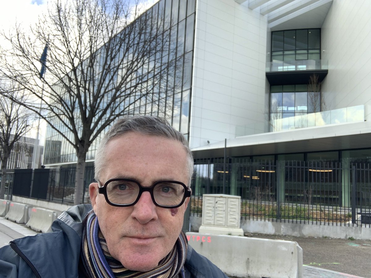 Day 1 in the new center for <a href="/IARCWHO/">IARC</a>.  A beautiful new building for international cancer research!